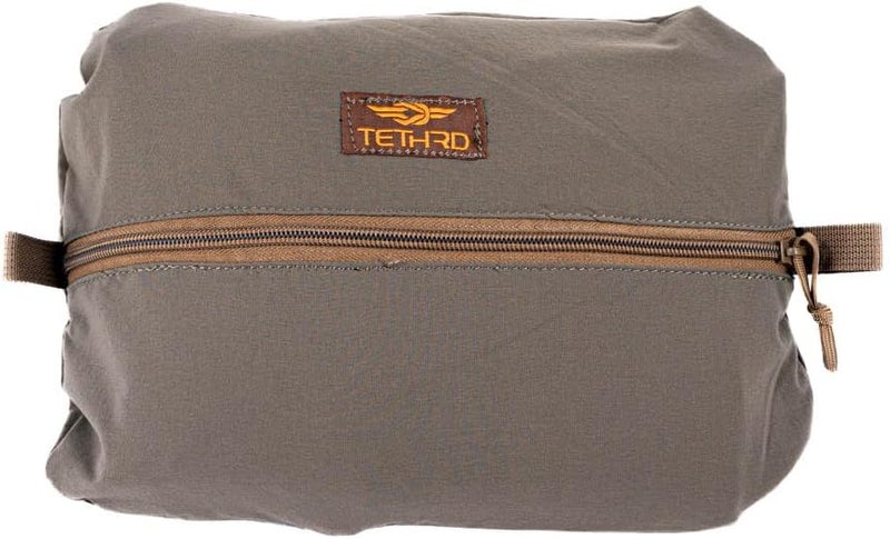 Tethrd Pulley Pouch - Durable Accessory Hunting Bag - Zippered Closure - Ripstop Nylon Construction - Use for Hunting, Hiking, Camping, or Tactical Gear - Image 1